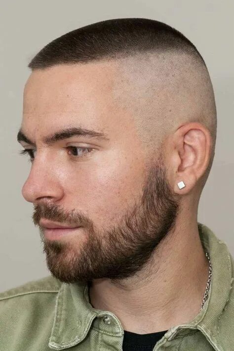 Прическа buzzcut мужская Top 10 military haircut for men ideas and inspiration