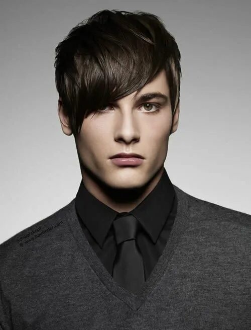 Прическа челка мужская в сторону faveable.com Haircuts for men, Mens haircuts short, Boys haircuts