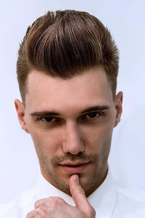 Прическа челка наверх мужская 30 Stylish Slick Back Hairstyles for Men With Tips And Instructions Faux hawk ha