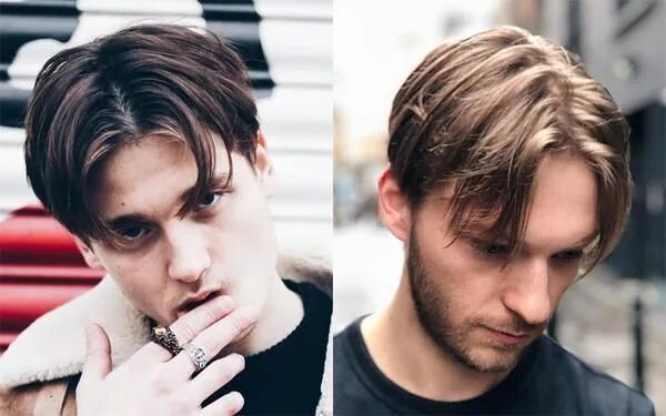 Прическа челка в разные стороны мужская The 90s Are Back! 6 Men's 90s Haircut Trends Updated For 2018 Haircuts for men, 