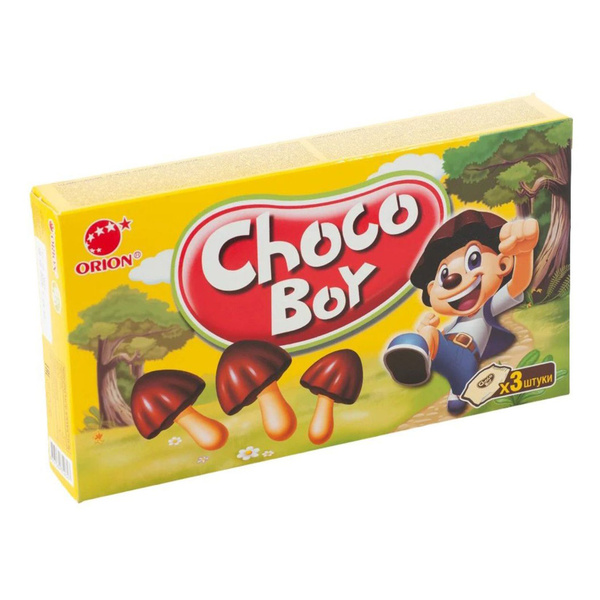 Прическа чоко боя фото Печенье Orion Choco Boy 135 г - купить с доставкой по выгодным ценам в интернет-