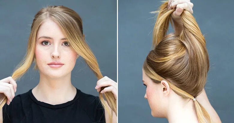 Прическа чтобы волосы не мешали Hairstyles That You Can Create Literally In 10 Seconds