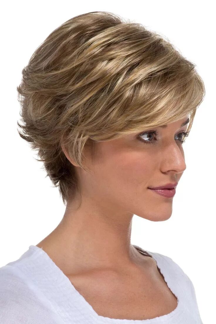 Прическа дебют на короткие волосы Avery Synthetic Wig (Open Cap) Ultimate Looks Wigs Short hairstyles for thick ha