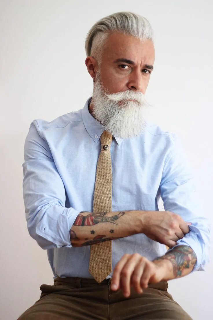 Прическа деда Alessandro Manfredini Sakallı erkekler, Sakal, Erkek modası