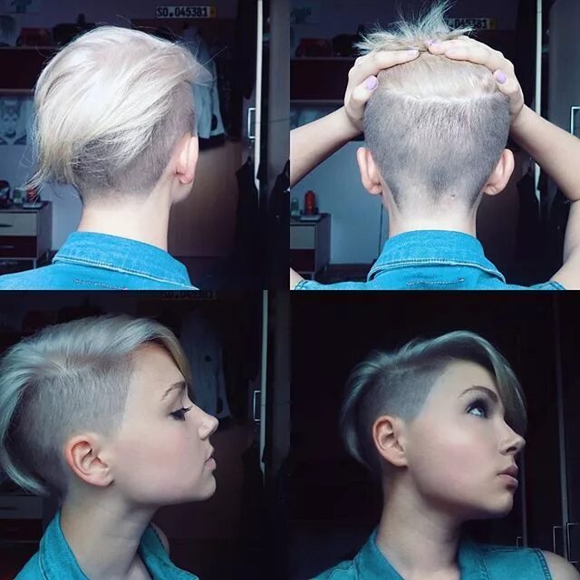 Прическа девочек самые короткие волосы Épinglé sur Shaved hair