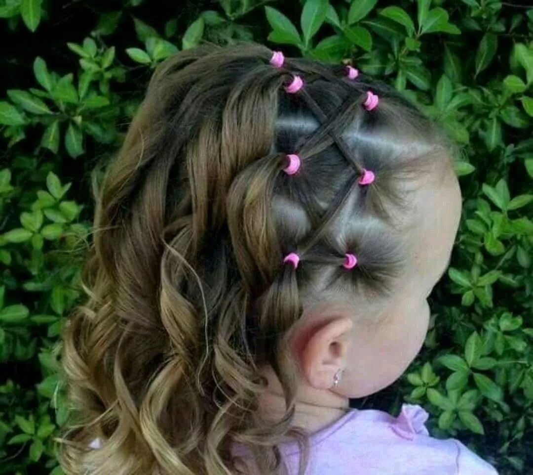 Прическа девочка 5 лет праздник Pin on Peinados para Emma Kids hairstyles, Girl hair dos, Cute ponytail hairstyl