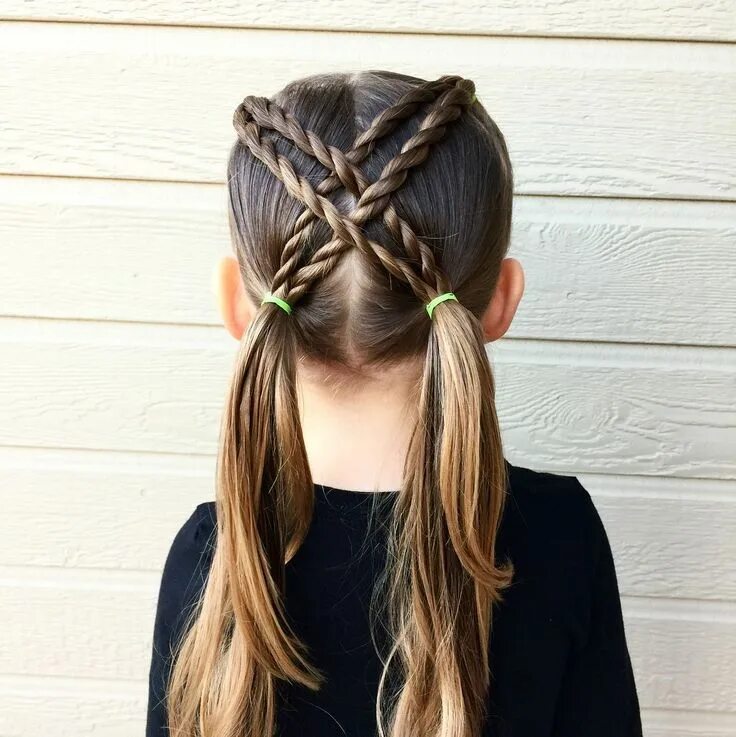 Прическа девочке в школу на длинные волосы #styles #school #style #girls #girl #hair #forHair Style Girl girls hair styles 