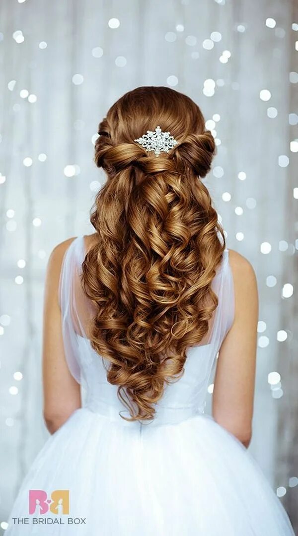 Прическа девочки на свадьбу длинные волосы 250 Bridal Wedding Hairstyles for Long Hair That Will Inspire - Hi Miss Puff Hai