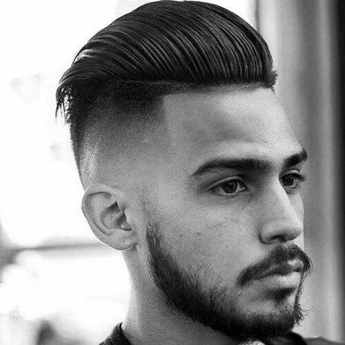 Прическа ди Slicked Back Hairstyles For Men: From Classic To Modern Looks Taper fade haircut