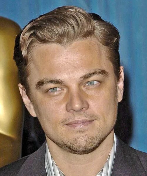 Прическа ди каприо Leonardo DiCaprio Short Straight Light Caramel Brunette Hairstyle Leonardo dicap