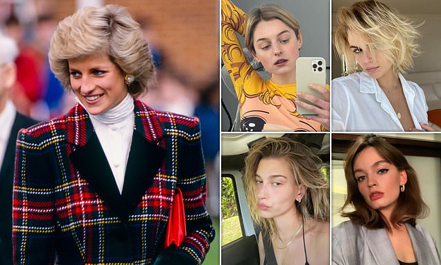 Прическа диана фото Princess Diana's classic hairstyle will make post-lockdown comeback