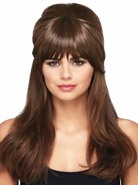 Прическа длинная шапочка женские Wow Bangs, Synthetic Hairpiece by Daisy Fuentes WOW - WOW WIGs.com Hair pieces, 