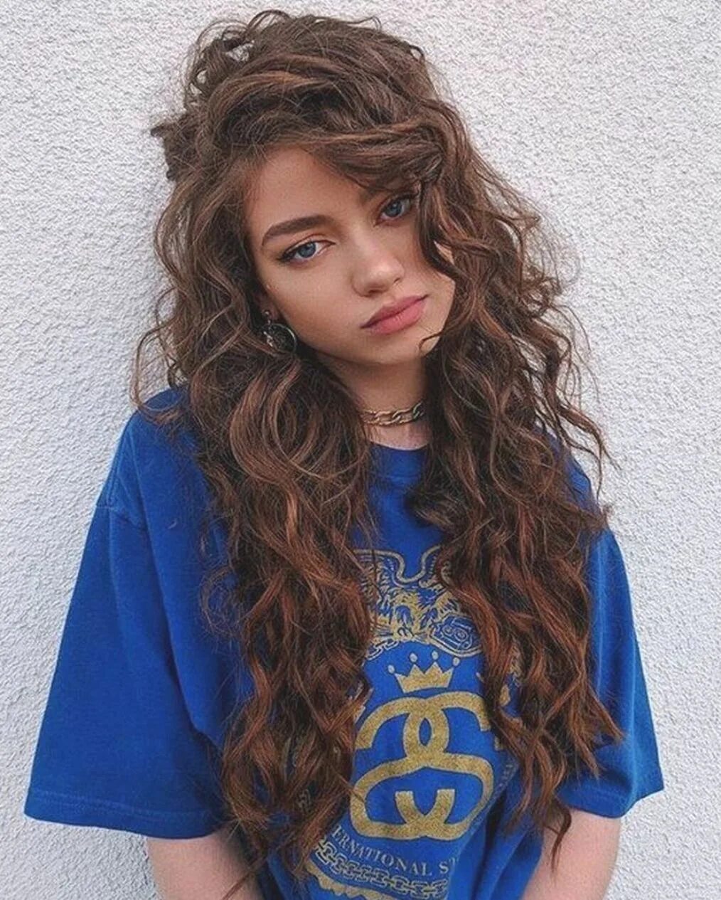 Прическа длинные кудряшки Stylish 20+ Amazing Curly Hairstyles Ideas For Teenage Women Hair styles, Long h