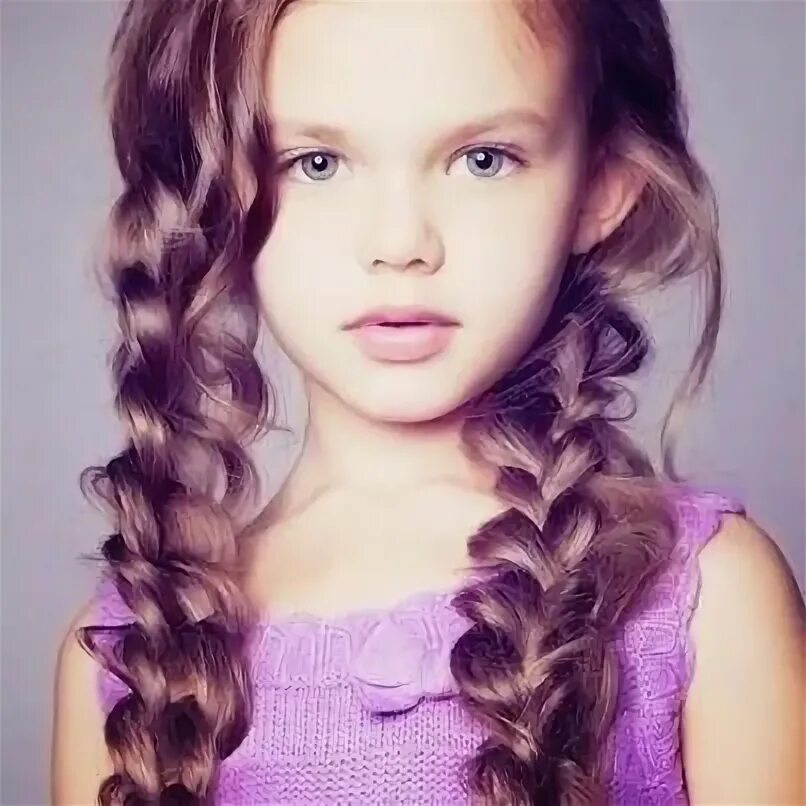 Прическа длинные волосы 10 лет Kislányok és #fonatok... / Little girls and #braids Hair styles, Hair beauty, Gi