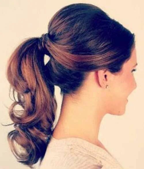 Прическа длинные волосы красивый хвост Pin by Hayley Howes on Hair Interview hairstyles, Ponytail hairstyles easy, Hair