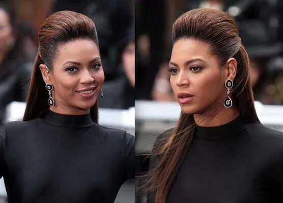 Прическа длинные волосы назад Beyonce volume straight long hairstyle Straight hairstyles, Curly hair styles, H