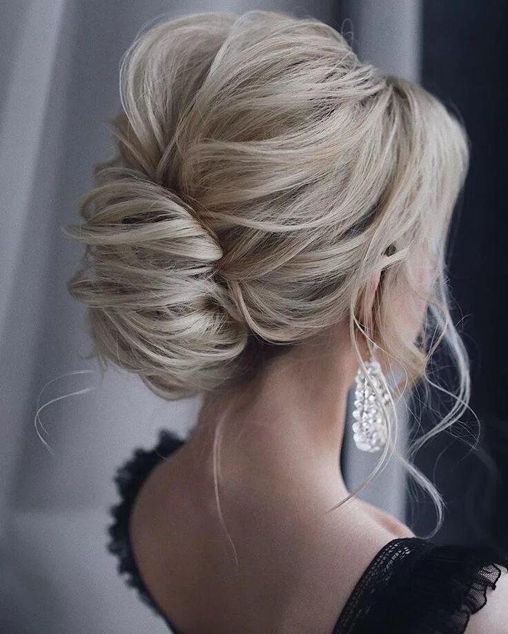 Прическа длинные волосы забранные Tonyastylist Long Wedding Hairstyles and Wedding Updos #weddings #hairstyles #we