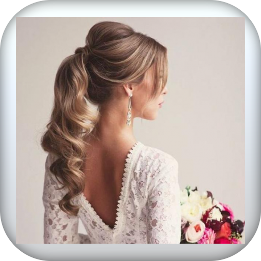 Прическа длинный хвост на свадьбу The simplest hairstyles - Google Play дүкеніндегі қолданбалар