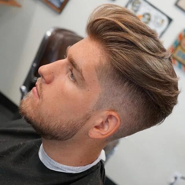 Прическа длинный верх короткие HAIRMENSTYLE OFFICIAL ✂ on Instagram: "#HairMenStyle ✂ SnapChat: HairMenStyle" H