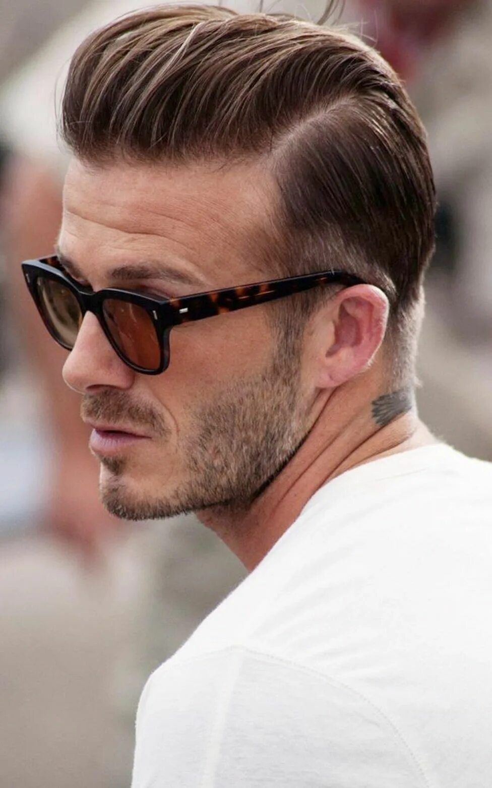 Прическа длинный верх короткие David Beckham Mens hairstyles, David beckham hairstyle, Haircuts for men