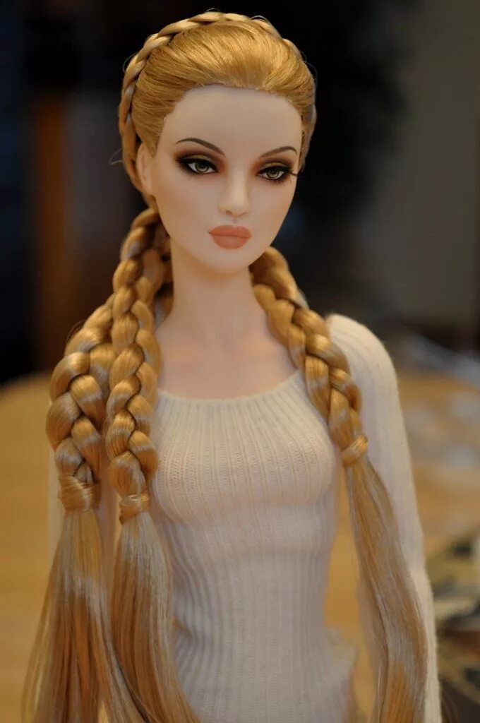 Прическа для барби с длинными волосами Flickr Fashion dolls, Barbie hair, Fashion