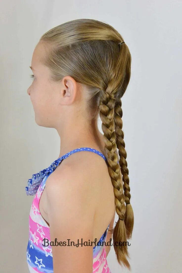 Прическа для бассейна на длинные волосы Pin by Lori Campagna on C's Sports Styles Summer hairstyles, Hair styles, Medium