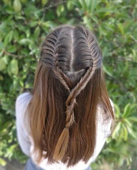 Прическа для девочек хвостики косички 40 Cool Hairstyles for Little Girls on Any Occasion Little girl braids, Hair sty