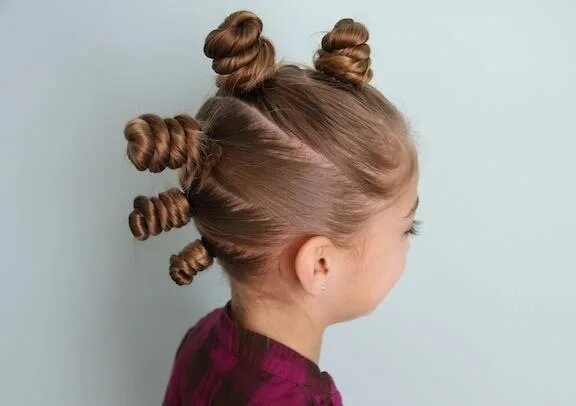 Прическа для девочек шишечки Pin by Crystal on Hair Wacky hair days, Wacky hair, Crazy hair