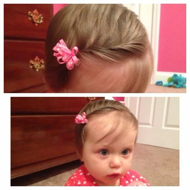 Прическа для девочки 1 годик baby girl hairstyles - Google Search Baby girl hair, Baby girl hairstyles, Baby 