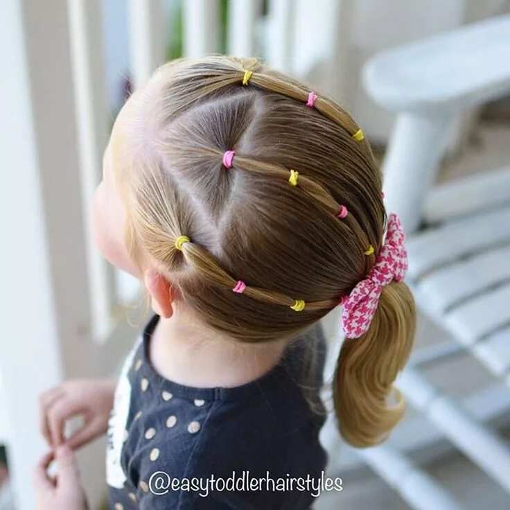 Прическа для девочки короткие на каждый Pin en Zoë's hairstyles