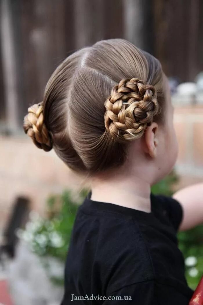 Прическа для девочки на др 63 детские прически на выпускной в детский сад Kids hairstyles, Flower girl hair