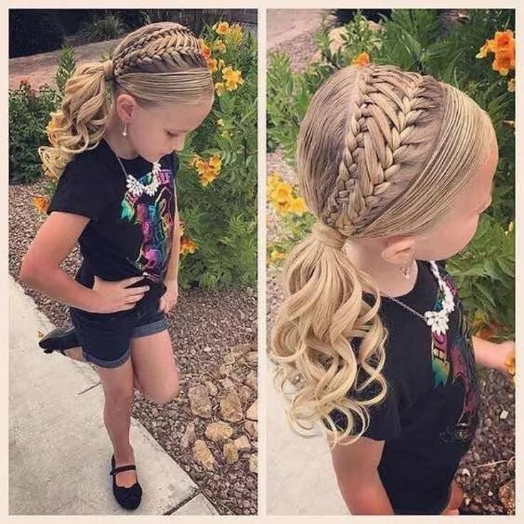 Прическа для девочки на сентябрь 21 Encantadores Peinados para Niña que tu hija deseará tener Penteados, Penteado