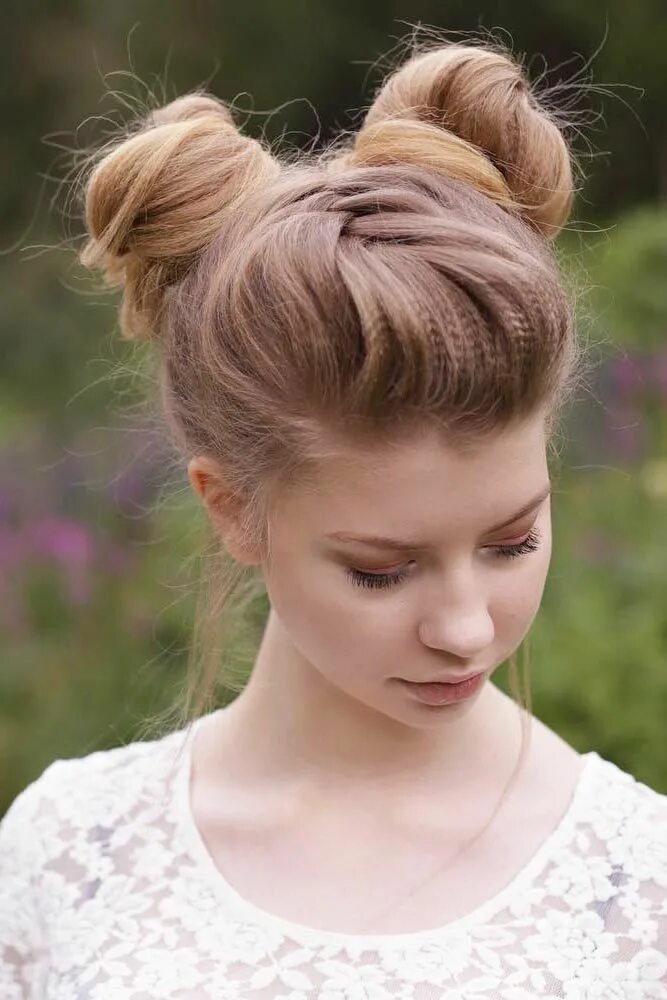 Прическа для девочки подростка на средние волосы 51 Easy Summer Hairstyles To Do Yourself Womens hairstyles, Summer hairstyles, M