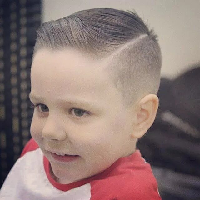 Прическа для девочки с пробором slick haircut with a quiff Boy hairstyles, Boys haircuts, Little boy haircuts