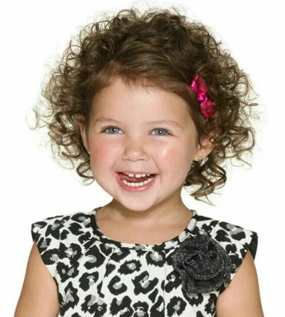 Прическа для девочки вьющиеся волосы 35+ Beautiful Short Haircuts For Girls Kids hair cuts, Curly girl hairstyles, Gi