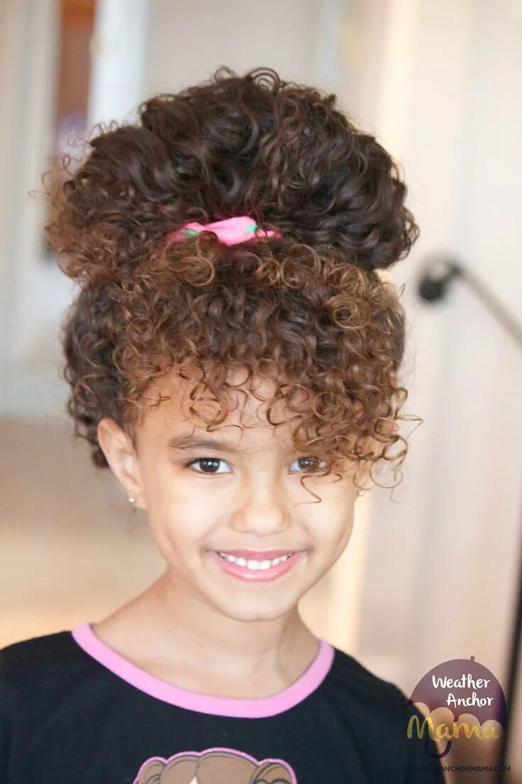 Прическа для девочки вьющиеся волосы Best Hair Products and 10 Easy Hacks for Curly Hair Kids curly hairstyles, Birac