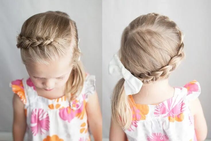 Прическа для девочки ютуб Quelle coiffure pour petite fille adopter en été 2018 ? Детский волосы, Детские 