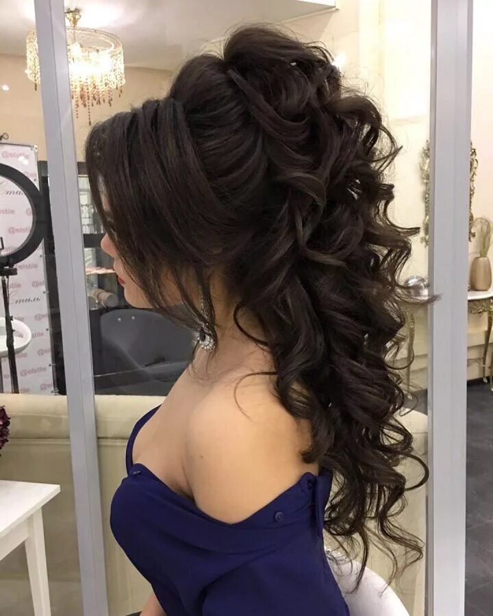 Прическа для длинных волос 7 Beautiful Bridal hairstyle to inspire you Formal hairstyles for long hair, Hair 