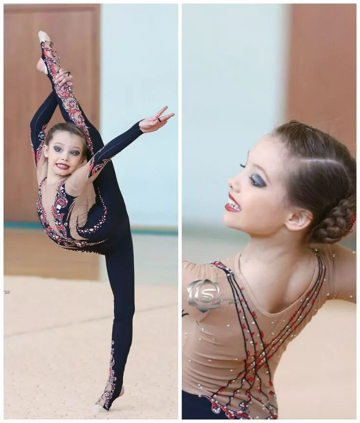 Прическа для гимнастики Rhythmic gymnastics leotard Гимнаст, Гимнастические трико, Художественная гимнас