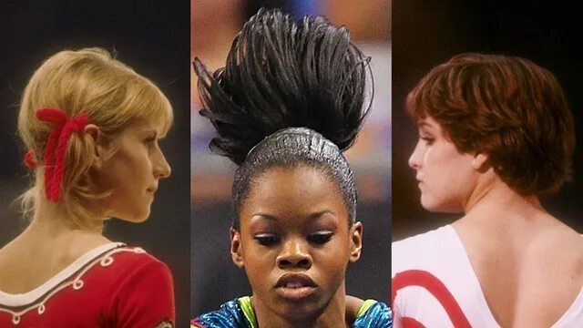 Прическа для гимнастики на короткие волосы Olympic Gymnast Hair: An Appreciation Gymnastics hair, Gymnastics, Olympics