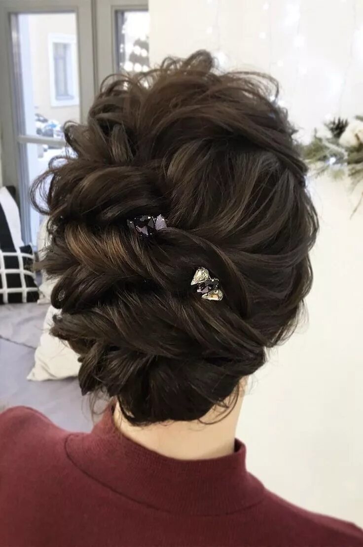 Прическа для гости фото The Most Romantic Bridal Updos Wedding Hairstyles Updos for medium length hair, 