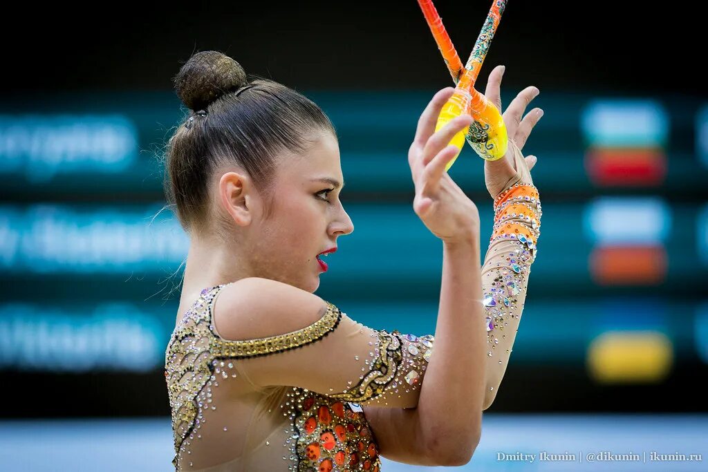 Прическа для художественной гимнастики Rhythmic Gymnastics Grand Prix 2018 Flickr