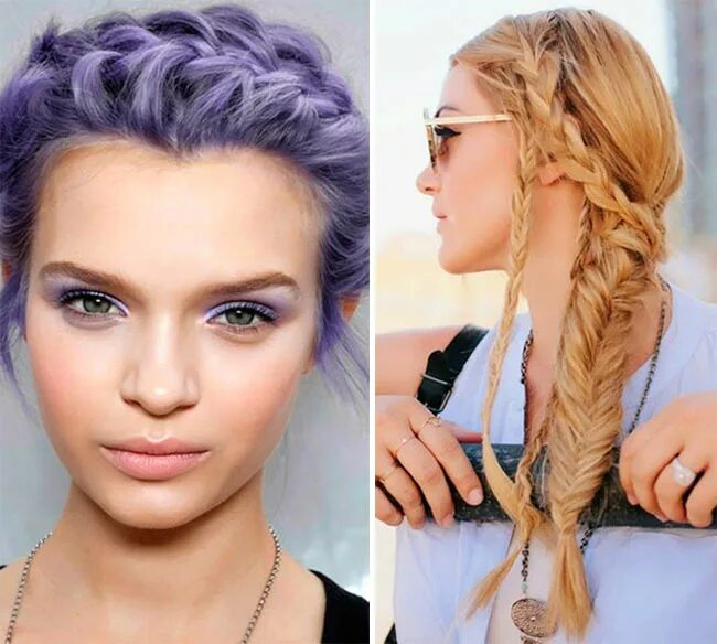 Прическа для лета женская Twisted Hairstyles For Summer - fashionfaves