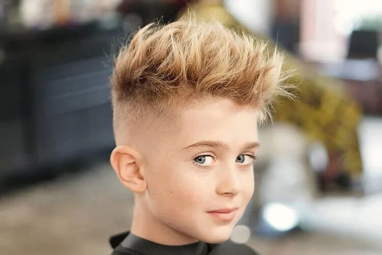 Прическа для мальчика модная фото короткие 55 Cool Haircuts For Kids To Get in 2024 Boys fade haircut, Boys haircuts, Littl