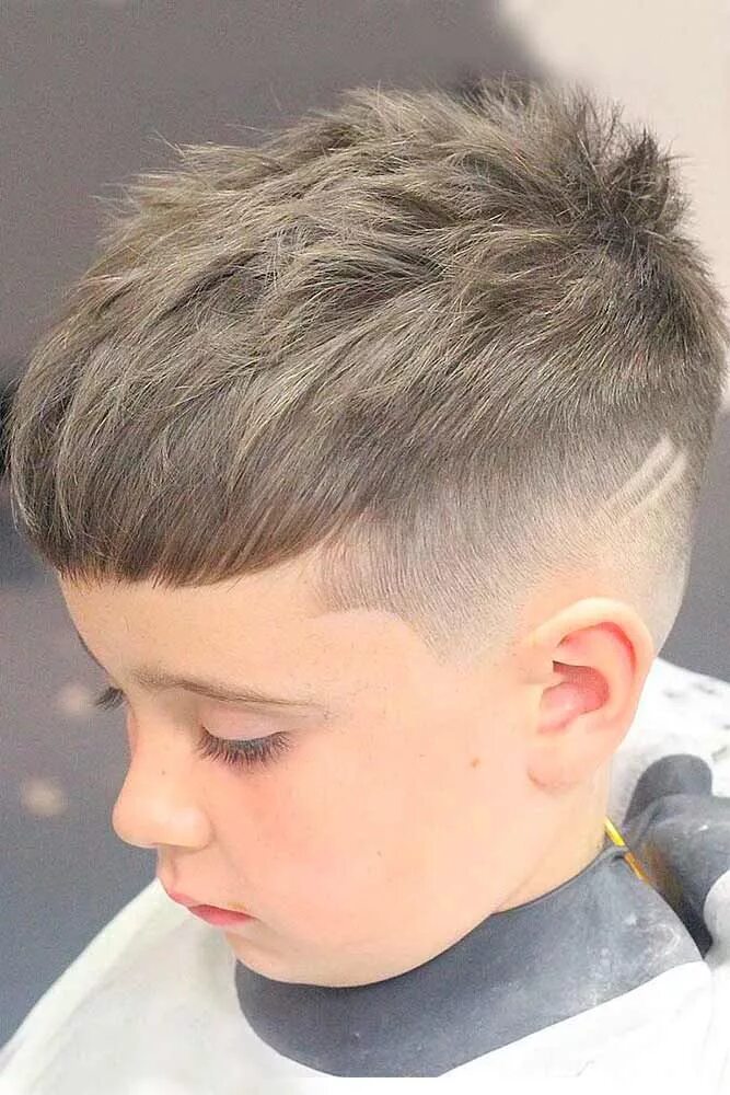 Прическа для мальчика модная короткая стрижка фото Pin on Young Haircuts