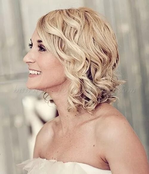 Прическа для мамы невесты на каре shoulder length wedding hairstyles - medium length hairstyle for brides Medium h