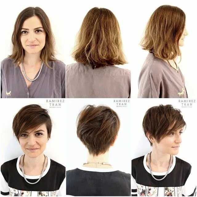 Прическа для отращивания волос для женщин pixie haircut by Ahn Co Tran Long to short hair, Hair makeover, Short hair style