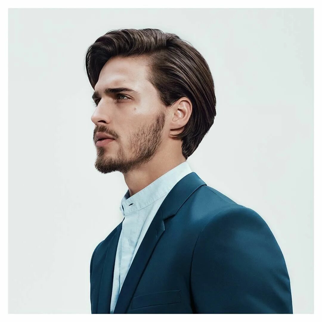 Прическа для парней 2024 длинные волосы atural yet tidy hairstyle trend alert! The perfect look for longer haired men sp