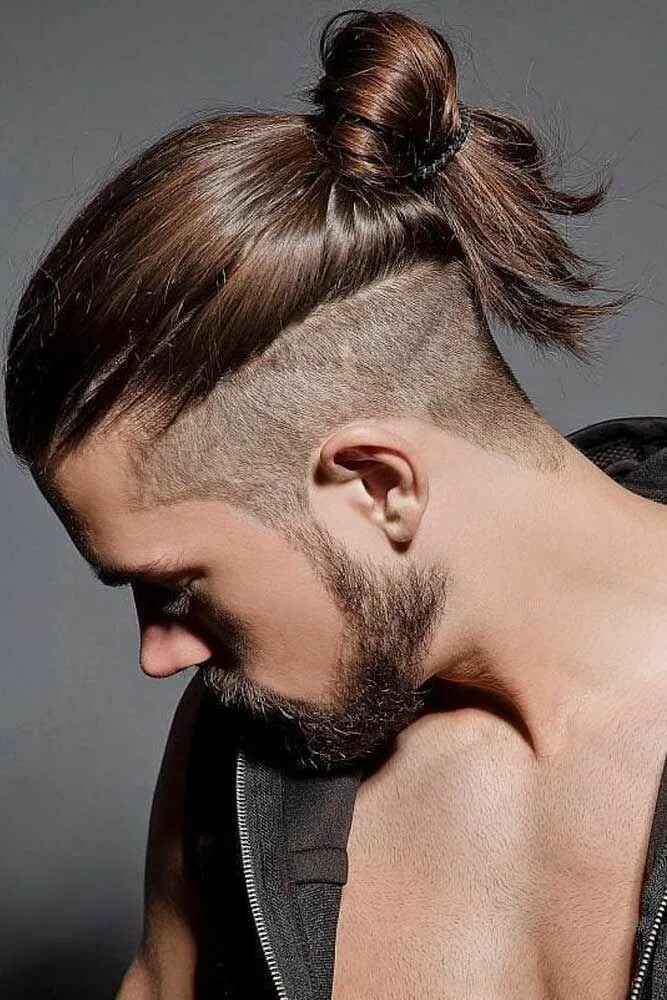 Прическа для парней 2024 длинные волосы 24 Samurai Hair Ideas Taking The Man Bun To The Next Level Long hair styles men,