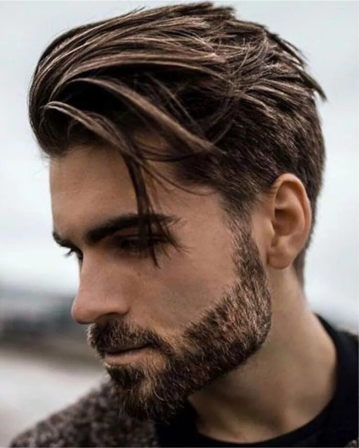 Прическа для парней со средними волосами #2017 #bruin #halflang #najaar #zomer Men hair highlights, Haircuts for men, Men